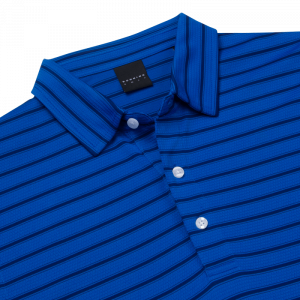 Dunning Golf Performance Coolmax Polo Shirt - 40-42" Chest - Sodalite/Terse - Image 3
