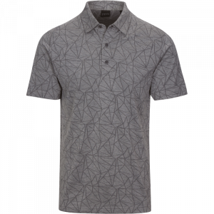 Dunning Golf Performance Coolmax Polo Shirt - 40-42" Chest - Cement/Pave