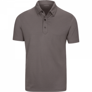 Dunning Golf Performance Jacquard Polo Shirt - 40-42" Chest - Black