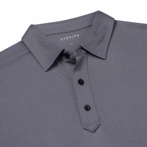 Dunning Golf Performance Jacquard Polo Shirt - 40-42" Chest - Halo - Image 3