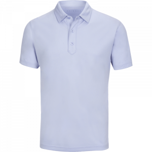 Dunning Golf Performance Jacquard Polo Shirt - 40-42" Chest - Mid Dusk