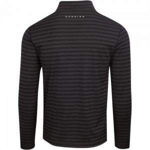 Dunning Golf 1/4 Zip Pullover - Small 40-42" Chest - Black - Image 2