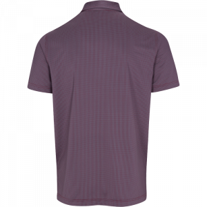 Dunning Golf Farley Jacquard Polo Shirt - Small 40-42" Chest - Fragment/Poppy - Image 2