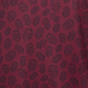 Dunning Golf Lisby Jersey Polo Shirt - 40-42" Chest - Claret/Halo - Image 3
