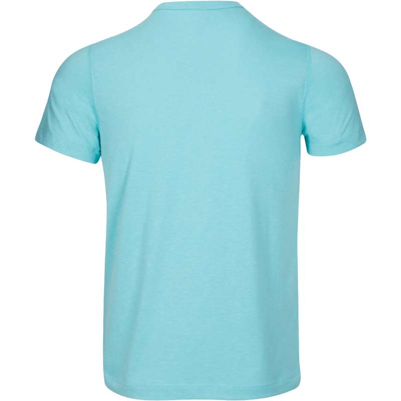 Dunning Golf Witham Performance Crew T-Shirt - Small 40-42" Chest - Belize Heather - Image 2