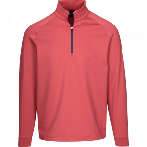 Dunning 1/4 Zip Golf Pullover - Size Small 40-42" Chest - Rosewood
