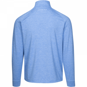 Dunning 1/4 Zip Golf Pullover - Size Small 40-42" Chest - Surf Blue Heather - Image 2