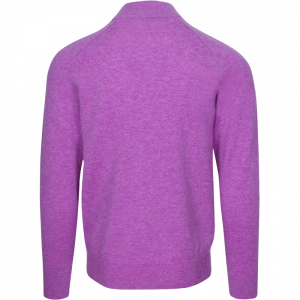 Dunning 1/4 Zip Golf Pullover - Size Small 40-42" Chest - Wisteria Heather - Image 3