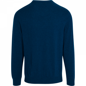 Dunning Golf V Neck Pullover - Small 40-42" Chest - Opal Heather - Image 2