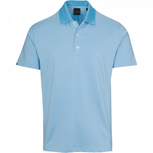 Dunning Golf Mowbray Jacquard Polo Shirt - 40-42" Chest - Cayman