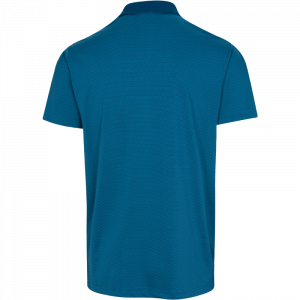 Dunning Golf Mowbray Jacquard Polo Shirt - 40-42" Chest - Opal - Image 2