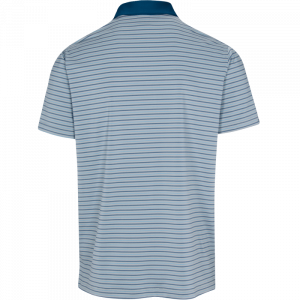 Dunning Golf Elswick Jersey Polo Shirt - 40-42" Chest - Plank/Opal/Cayman - Image 2