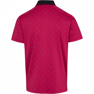 Dunning Golf Fenton Jersey Polo Shirt - 40-42" Chest - Poppy - Image 2