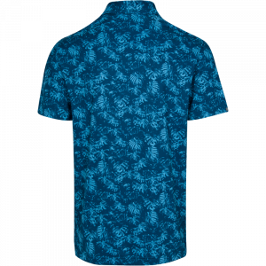 Dunning Golf Holford Performance Polo Shirt - 40-42" Chest - Cayman Heather Opal - Image 2