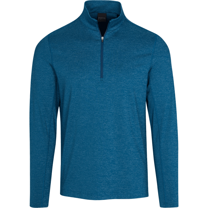 Dunning Golf Ashfield Jersey 1/4 Zip Pullover - Small 40-42" Chest - Opal