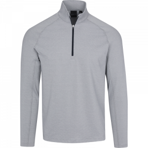 Dunning 1/4 Zip Golf Pullover - Size Small 40-42" Chest - Halo White.