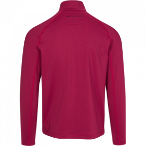 Dunning 1/4 Zip Golf Pullover - Size Small 40-42" Chest - Poppy/Black - Image 2