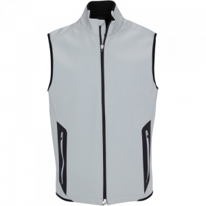 Dunning Golf Vesey Bonded Full Zip Gilet Vest - Small 40-42" Chest - Plank