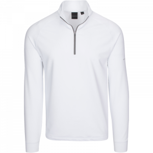 Dunning 1/4 Zip Golf Pullover - Size Small 40-42" Chest - White