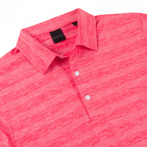 Dunning Golf Livingston Jersey Polo Shirt - Small 40-42" Chest - Cherry - Image 3