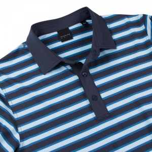 Dunning Golf Milford Jersey Polo Shirt - Small 40-42" Chest - Halo/Blade/Polar - Image 3