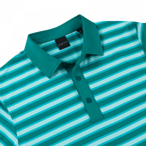 Dunning Golf Milford Jersey Polo Shirt - Small 40-42" Chest - Teal/Chant/Allure - Image 3