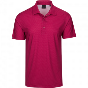 Dunning Golf Clifton Jersey Polo Shirt - Small 40-42" Chest - Berry