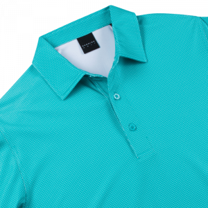 Dunning Golf Clifton Jersey Polo Shirt - Small 40-42" Chest - Chant - Image 3