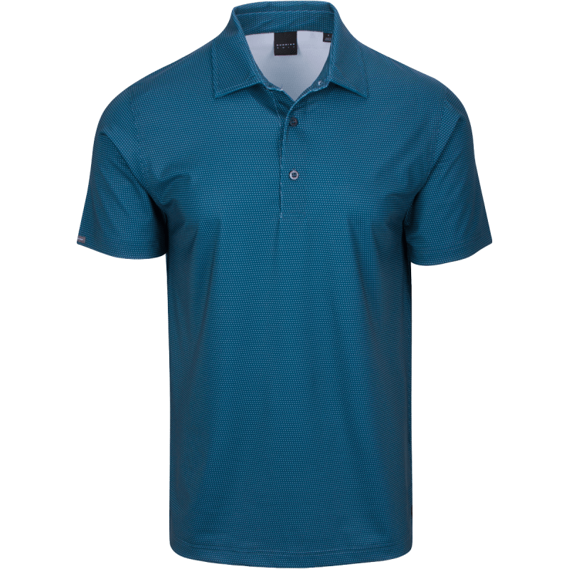 Dunning Golf Clifton Jersey Polo Shirt - Small 40-42" Chest - Dim