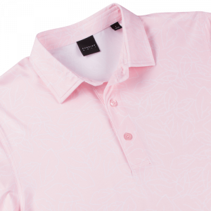 Dunning Golf Crolly Jersey Polo Shirt - Small 40-42" Chest - Veil/White - Image 3
