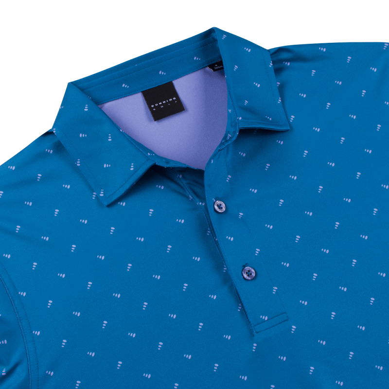 Dunning Golf Coorven Jersey Polo Shirt - Small 40-42" Chest - Blade/Chip - Image 3