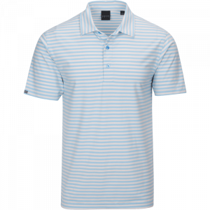 Dunning Golf Annagry Jersey Polo Shirt - Small 40-42" Chest - Polar/Veil