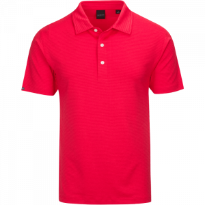 Dunning Golf Dunmore Jersey Polo Shirt - Small 40-42" Chest - Cherry