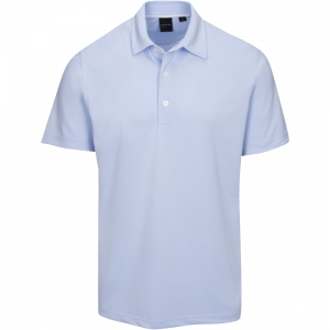 Dunning Golf Sutton Pique Polo Shirt - 40-42" Chest - Mid Dusk