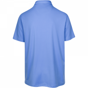 Dunning Carlow Solid Jersey Performance Polo 40-42" Chest - Surf Blue - Image 2