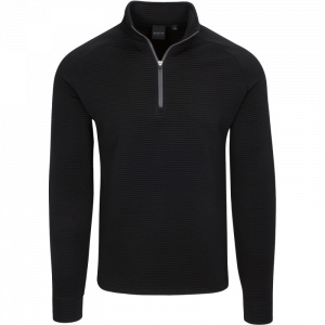 Dunning 1/4 Zip Golf Pullover - Size Small 40-42" Chest - Black