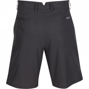 Dunning Golf Premium Tailored Shorts - 32" Waist - Charcoal/Soft Black - Image 2