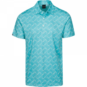 Dunning Golf Bartlett Jersey Polo Shirt - Small 40-42" Chest - Belize