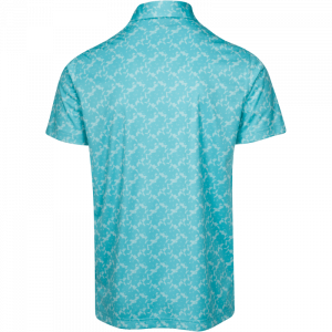 Dunning Golf Bartlett Jersey Polo Shirt - Small 40-42" Chest - Belize - Image 2