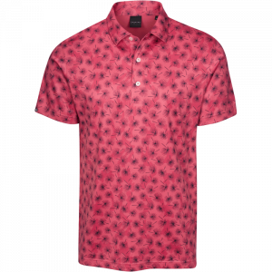Dunning Boswell Jersey Performance Polo 40-42" Chest - Rosewood