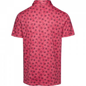 Dunning Boswell Jersey Performance Polo 40-42" Chest - Rosewood - Image 2