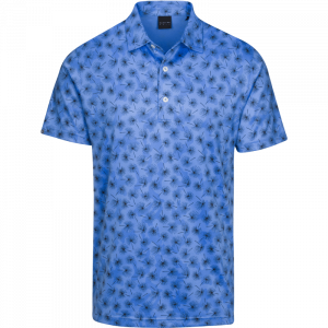 Dunning Boswell Jersey Performance Polo 40-42" Chest - Surf Blue