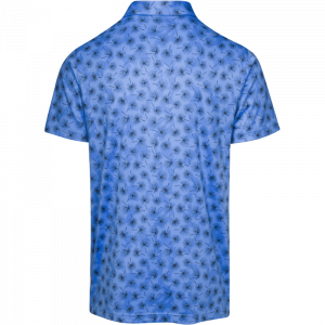 Dunning Boswell Jersey Performance Polo 40-42" Chest - Surf Blue - Image 2
