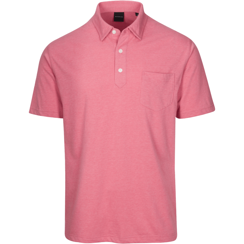 Dunning Witham Performance Pocket Polo - 40-42" Chest - Rosewood Heather