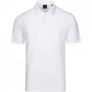 Dunning Witham Performance Pocket Polo - Small 40-42" Chest - White