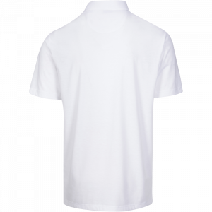 Dunning Witham Performance Pocket Polo - Small 40-42" Chest - White - Image 2