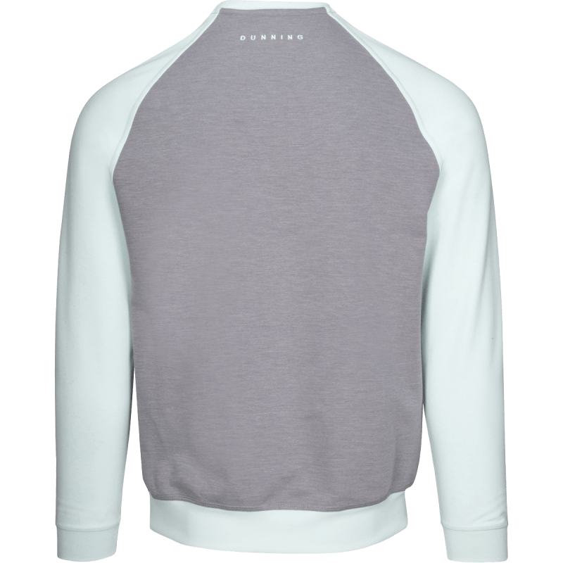 Dunning Golf Olham Colorblocked Crewneck - 40-42" Chest - Seafoam Heather - Image 3