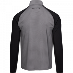Dunning 1/4 Zip Golf Pullover - Size Small 40-42" Chest - Black / Charcoal - Image 2