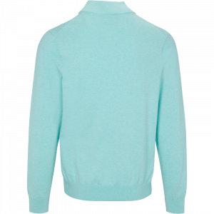 Dunning 1/4 Zip Golf Pullover -Size Small 40-42" Chest -Riviera Heather - Image 2