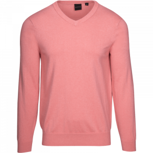 Dunning Golf Selborne V Neck Sweater - Small 40-42" Chest - Milano Heather